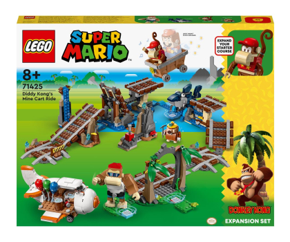 Klocki LEGO® LEGO Super Mario 71425 Przejażdżka wagonikiem Diddy Konga
